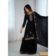 HEAVY PURE SOFT CRUNCH SHARARA SUIT XS-XXL JULY25