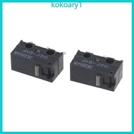 KOKO 2PCS Ergonomic D2F-01F 0 7N Mouse Microswitch for G502 GPW Gaming Mouse 0 7N Triggering Sensiti