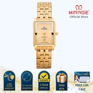 Mirage Jam Tangan Wanita Analog 8576 L Gold Original Stainless