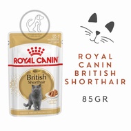 Royal Canin RC British Shorthair Adult 85g Cat Food - Makanan Kucing