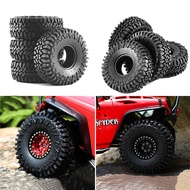 4PCS 110Mm Mud Terrain 1.9 "ยางยางล้อยางสำหรับ1/10 RC Crawler รถ Axial SCX10 Pro Capra Trxs TRX4 RC4