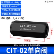 Van Điều Khiển Lưu Lượng KC Thủy Lực Van Tiết Lưu Đơn Hướng Van Điều Chỉnh Áp Suất Dầu Van Kiểm Tra