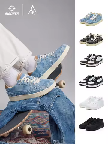 RIGORER x Austin Reaves Men's Basketball Sneakers 2026 New Retro Casual Sports Shoes Unisex Versatil
