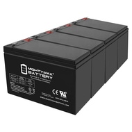 Mighty Max Battery 12V 8Ah UPS Battery Replaces 7Ah 28W BB Battery SH1228W - 4 Pack