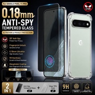 0.18mm Anti Spy Tempered Glass For Google Pixel 11 10 9 8 Pro Pixel 11 10 9 Pro XL 11A 10A 9A 8A 7A 