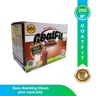 Susu Etawa Bubuk COKLAT SASET - Susu Kambing goat fit 10 saset susu kambing gula jagung