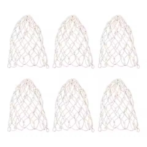 6Pcs High-End Billiard Net Pockets Reusable Storage Holders for Pool Tables Snooker Accessories Pool