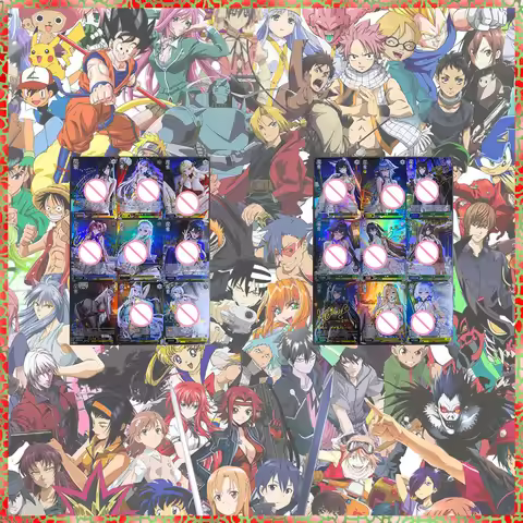 Collectibles Card DIY ACG Weiss Schwarz Japanese Anime Games Toys Festivals Birthday Gifts Tsukino U