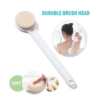 Soft Bath Scrubber Body Brush Shower Scrubber Back Brush with Long Handle