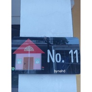 Home Decor Acrylic House Numbers