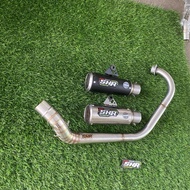 Shr Gp2 klx exhaust under crf under d tracker under