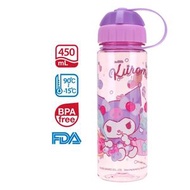 Sanrio - Kuromi 450ml BPA Free膠水樽/水壺 (2開口設計)
