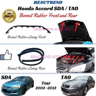 Honda Accord SDA TAO Front Bonnet Rubber Seal Wiper Cover Garnish Getah Bonet Depan Year 2003 2005 2