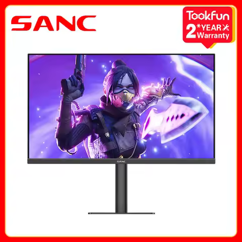 SANC 23.8-Inch 2K Monitor G52Plus Adjustable Stand Gaming Refresh Rate 180Hz 1ms Response Time Dynam