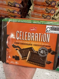 Leclerc Celebration/ Dark Chocolate Butter Cookies/ 朱古力曲奇/ 加拿大直運