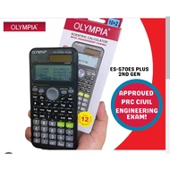 Olympia es-570 ES Plus Calculator PRC APPROVED | For board exam