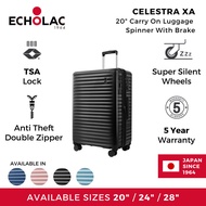 Echolac Celestra XA 20" Carry On Luggage Spinner With Brake