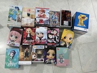 動漫模型 盒殘 figure 犬夜叉 鬼滅之刃 新世紀福音戰士 間諜家家酒 我的英雄學園 lovelive 