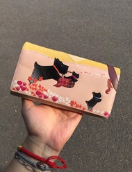 Auth Radleyˉ Genuine Leather Long Version Wallet 19x10x2cm