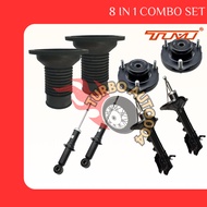 [8 IN 1 COMBO] TM FR & RR Absorber / ABS Mounting / ABS Dust Cover for Toyota Hilux 2.5 Vigo KUN25 /