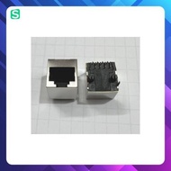 [ 5 pieces ] RJ45 STRAIGHT NETWORK PORT SOCKET 54-8p8c (LAN jack, straight lan port) new