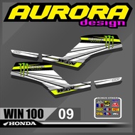 (COD) WIN 100 Variation Striping Sticker Design Code AOR-09