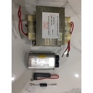 Combo transformer, capacitor, fuse, microwave diode