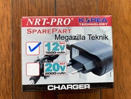 NRT PRO Adaptor Charger 12V Cas Mesin Bor Cordless Drill Baterai Adaptor DC330 DC 330 ORI