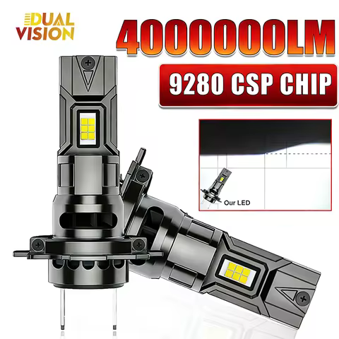 High Power H7 LED Headlight Bulbs Canbus 3500W 4000000LM Turbo H4 H11 H8 H9 HB3 HB4 H1 Car light 900