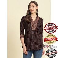 100% ORIGINAL READY STOCK Kurti Indian Women Kurtis Top Saree Sari Punjabi Suit Readymade Kurti UD40