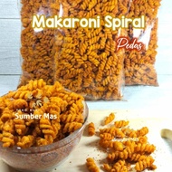 Makaroni spiral Pedes 250 gr / kue kering kiloan / aneka snack