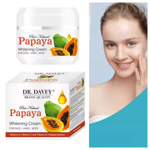 DR.DAVEY Papaya Moisturizing Face Cream Papaya Face Cream Nourishing Facial Moisturizing Lotion Mois