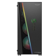 Armaggeddon Kagami K2 Excellent ATX Gaming PC RGB Lightning Effect Black