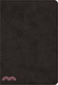 1328.ESV Value Large Print Compact Bible (Trutone, Black)