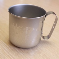 【日本製 Horie】鈦愛地球系列-日本製純鈦抗菌ECO設計馬克杯-燦麗菊