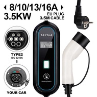 TAYSLA Electric Car Charger Type 2 Charging Cable EV Charging Station Wallbox EVSE Electric Charger 