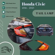 Honda Civic FC Tail Lamp Tail Light Taillamp Taillight LED 2016 2017 2018 2019 2020 2021 V7