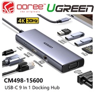 UGREEN CM498 USB-C 9 IN 1 DOCKING MULTIFUNCTIONAL HUB UG-CM498-15600 /UG-CM498-15375 /UG-CM498-15852