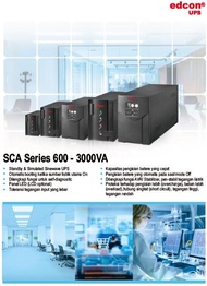 UPS Edcon SCA Series 1 KVA, 600 Watt