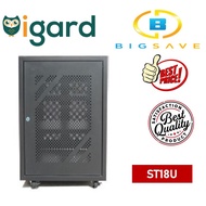 SERVER RACK 18U FLOOR STANDING 800MM DEPTH EQUIPMENT RACK (ST18U)