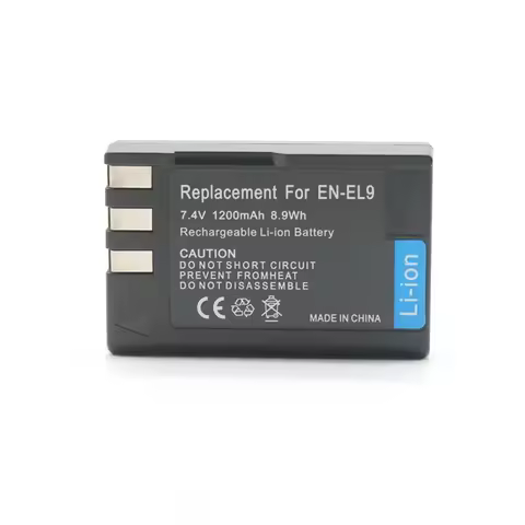 1200mAh EN-EL9 EN-EL9a EN EL9 Camera Battery or Charger For Nikon D40 D40x D60 D3000 D5000 Digital S
