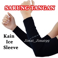 Handsock Sarung Lengan Let Slim Long TAK Berjari Aqua Handsock Aqua Handsock Sarung Lengan Untuk Lel