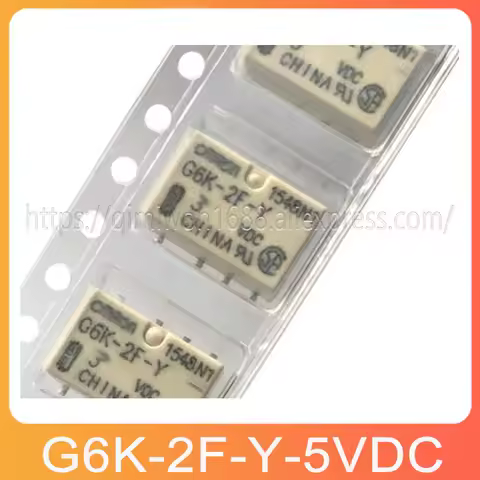 10PCS/Lot Original G6K-2F-Y-5VDC G6K-2F-Y-5 G6K-2F-Y 5VDC G6K2FY G6K-2F G6K 2F 5VDC DC5V 5V SOP-8 si