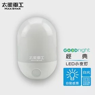 【太星電工】Goodnight經典LED光感小夜燈/白光(3入)