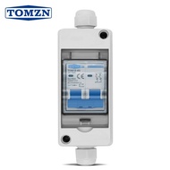 TOMZN Solar Photovoltaic PV Combiner Box With DC MCB HT 2ways 1 in 1 out DC 2P DC 600V 1000V 3-63A W