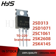 10/pcs NEW 2SK4145 2SD313 2SK2608 2SC1061 2SD1071 TO-220 K4145 D313 K2608 C1061 D1071 Best Quality I