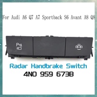 [uhktyltui.vn] 4N0959673B  Handbrake Switch for  A6  A7 Sportback S6  A8 Q8 4N0 959 673B