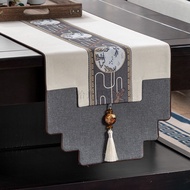 Zen Table Runner Tea Mat Waterproof Anti-slip Long Table Runner New Chinese Style Tea Mat Table Runn