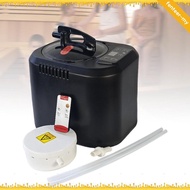 [FenteerMY] Portable Sauna Steamer 4L Stainless Steel Liner Home Sauna Steamer Pot