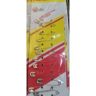 12pcs Safety pins/ pardible